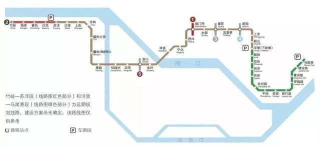 福州地铁2号线最新站点详解