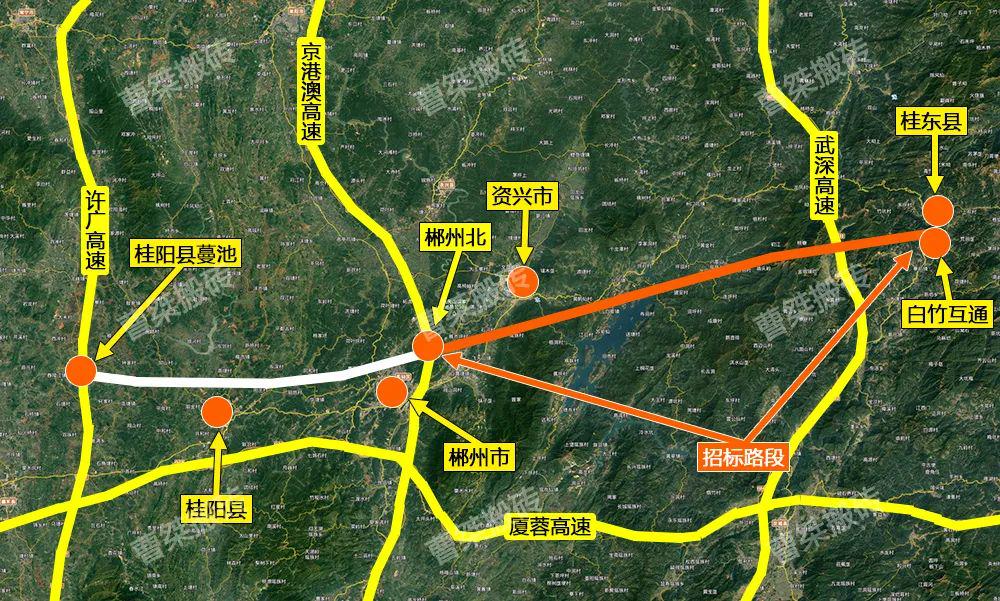 郴州桂新高速最新进展报告